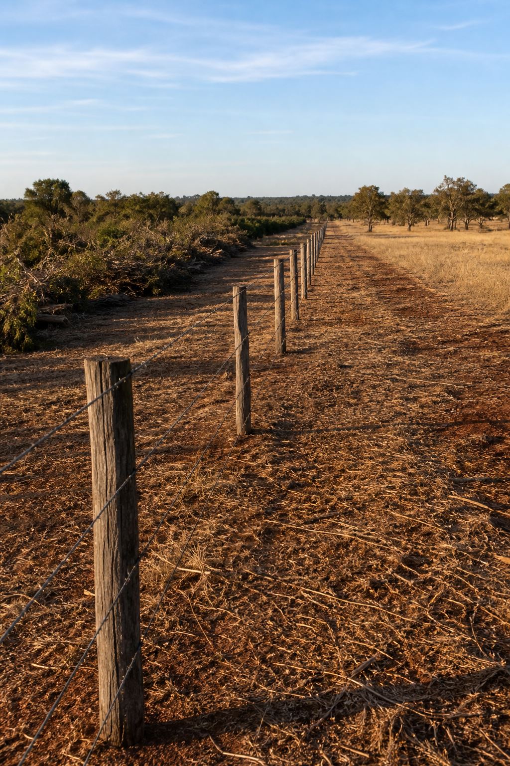 Fence Line Clearing